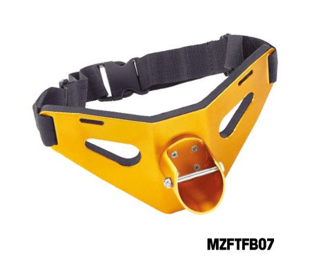 AQUA MARINE - 11" Wide Aluminum Gimbal Belt - Gold
